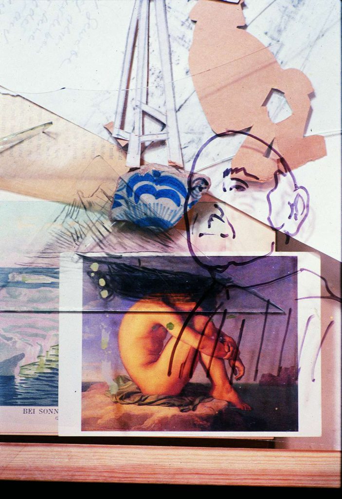 Collage Ost-West-Passage IV - Rolf Zander